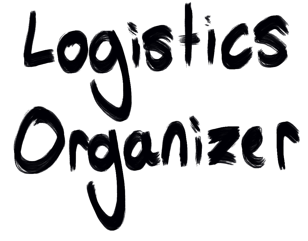 Logistics organizer scribble