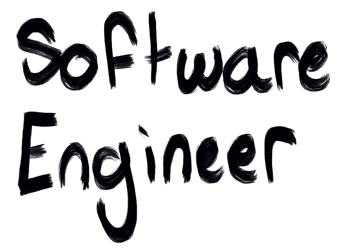 Software engineer scribble